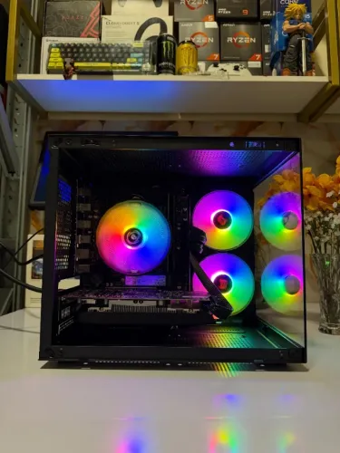 PC Gamer Intel Xeon 2682 V4 + RX 580 + 16GB DDR4 - NOVO
