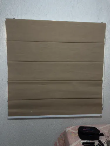 3 cortinas romana blackout excelente estado