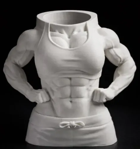 Porta-Caneta de Corpo Feminino Fitness