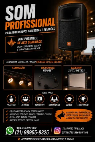 Som para seu evento 