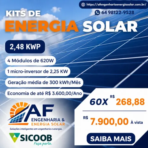 Instalação fotovoltaica