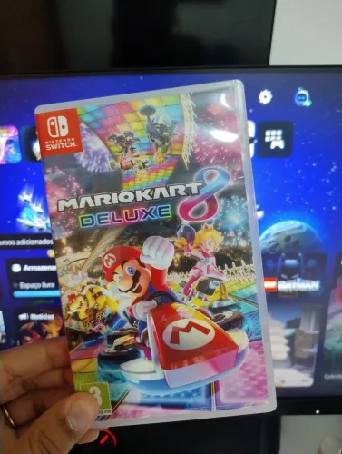 Mario Kart 8 Deluxe jogo de switch