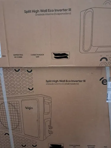 Ar condicionado inverter Elgin de 12000 btus - Novo