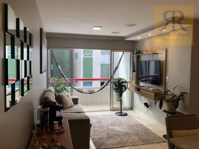 Apartamento com 3 dormitórios à venda, 75 m² por R$ 325.000 - Campo Grande - Recife/PE