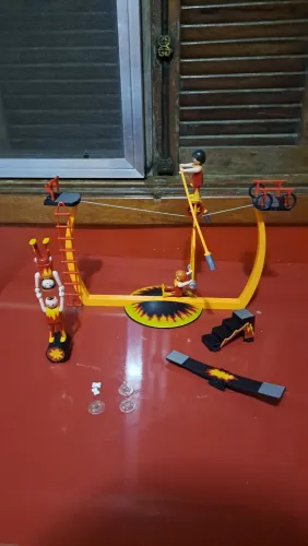 Playmobil artistas da corda bamba