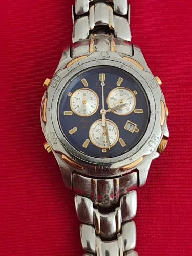 Relógio Bulova Marine Star Cronógrafo Quartz 100M Vintage