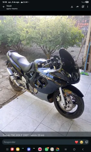 Susuki gsx f 750