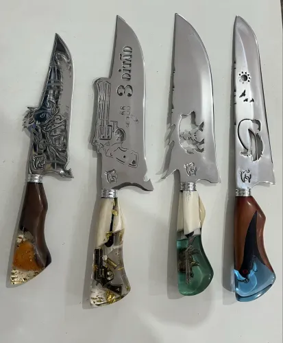 Faca artesanal pra churrasco