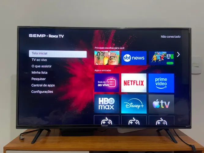 Smart tv TCL semp roku 43?
