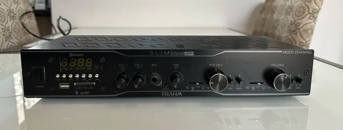 Amplificador Receiver Frahm Slim 2500 APP.