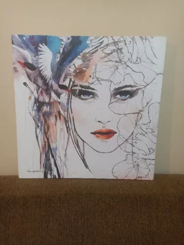 Quadro Decorativo Canvas 60x60 cm - Como Novo | De R$ 730 por R$ 400