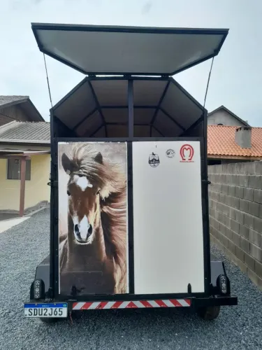 Carretinha pra dois cavalos