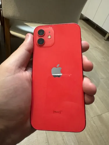 iPhone 12 64GB Vermelho (Product RED) - Impecável e Todo Original! 