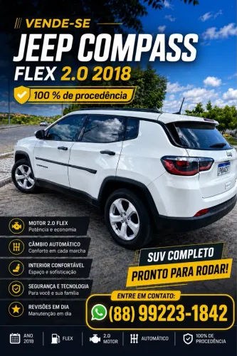 Jeep Compass Sport 2.0 4X2 Flex 16V Aut. 2018