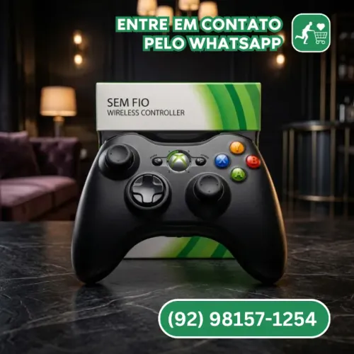 Controle Xbox Sem Fio Joystick Wireless Para Console
