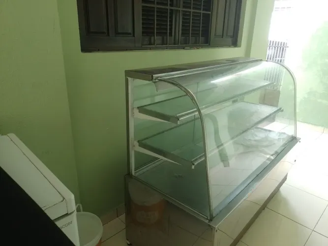 Balcão comercial para padaria