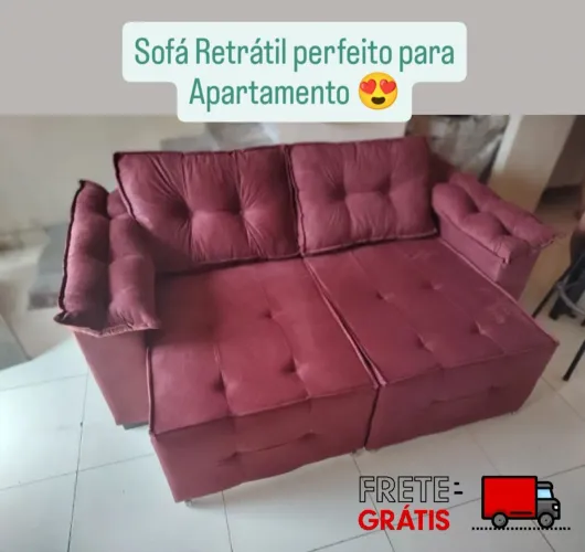 Belissimo Sofá Retrátil ideal para apartamento!!