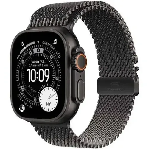 APPLE WATCH ULTRA 3 BLACK MILANÊS (NOVO) LOJA FÍSICA PRONTA ENTREGA MENOR VALOR