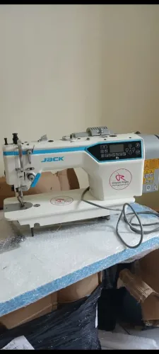 Máquina de costura eletrônica Jack industrial transporte duplo H6