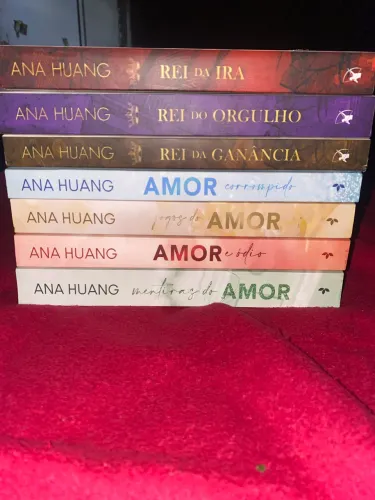 Livros da Ana Huang - Novo