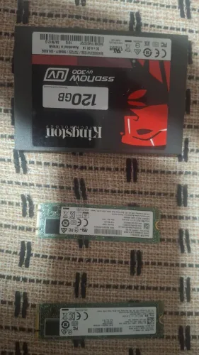 Lote me memória SSD M2 e M2 Sata.