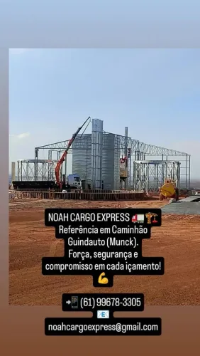 Caminhão Munck / Guindauto - Içamentos e Transporte de Cargas