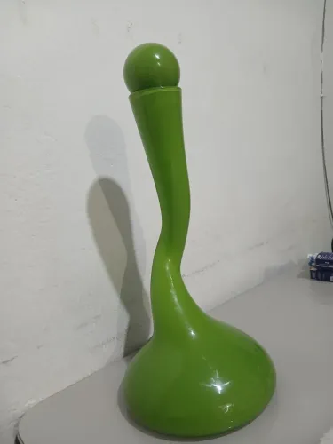 Vaso de murano  nariz  de palhaço 