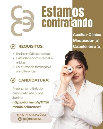 Clinica abre seleção 