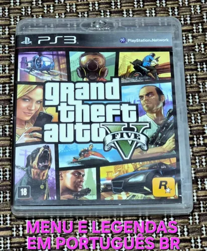 Gta 5 Ps3 em Português br