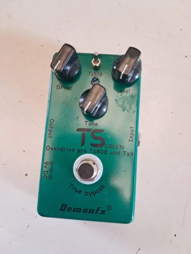 pedal demonfx ts green overdrive