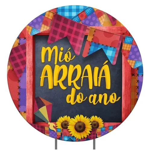 Capa painel redondo 1,5 m