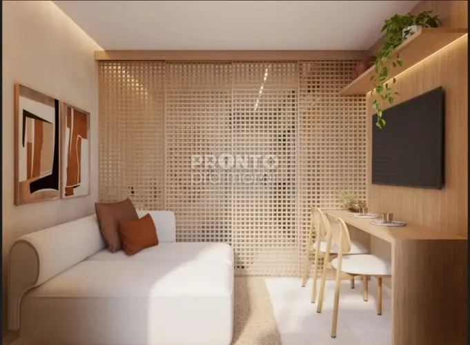 Flat com 1 quarto em Carneiros