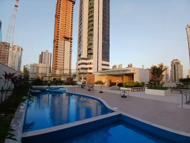 Apartamento 78m², 02 suítes, 16º andar nascente. Próx. Praça Batista Campos - TORRE LUMIAR