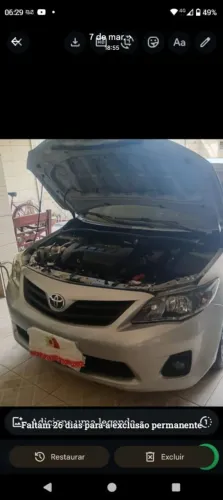 Toyota Corolla XLI 1.8/1.8 Flex 16V Aut. 2012