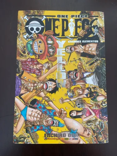 One Piece: Grandes Elementos Yellow | Databook Oficial | Excelente Estado