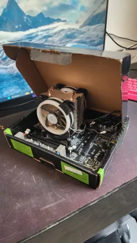 PLACA MÃE X99 + XEON 2670V3 COM UNLOCK TURBO BOOST ATIVADO! ACOMPANHA O COOLER DUAL FAN
