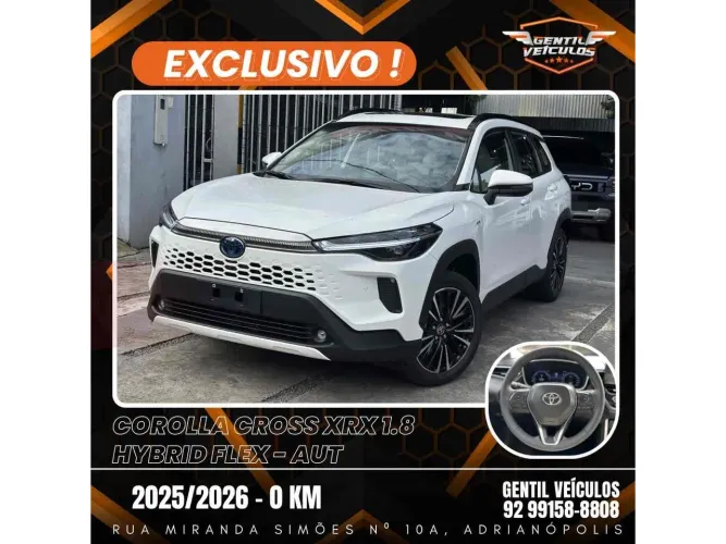 Toyota Corolla Cross XRX 1.8 16V Aut.(híbrido) 2026