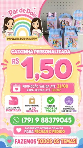 Caixinhas Personalizadas