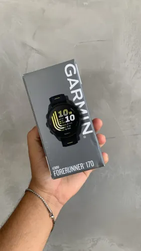 Garmin Forerunner 170 43mm preto lacrado 