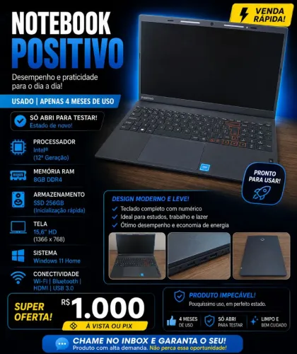 NOTEBOOK POSITIVO