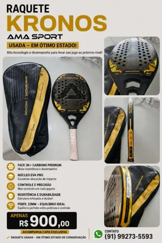 Raquete CRONOS AMA SPORT 3k