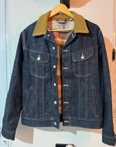 Lee Storm Rider jaqueta jeans selvedge