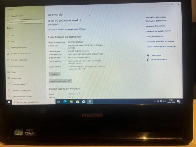 Computador Positivo All-in-One