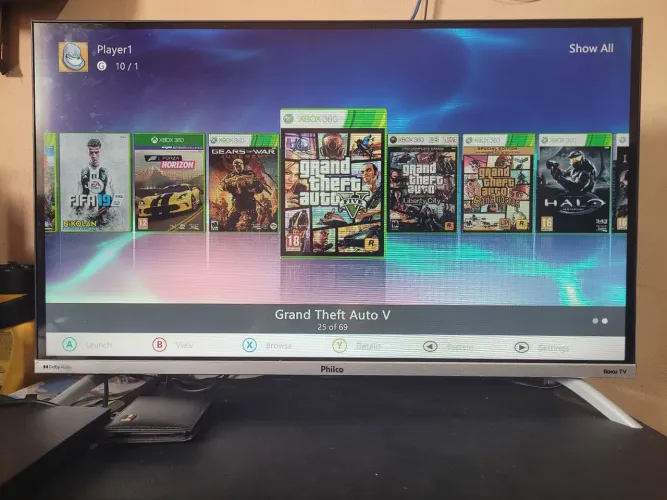 Coleção +60 Jogos Xbox 360 com HD Externo | GTA 5 PES 18 Call of Duty Assassin's Creed &+