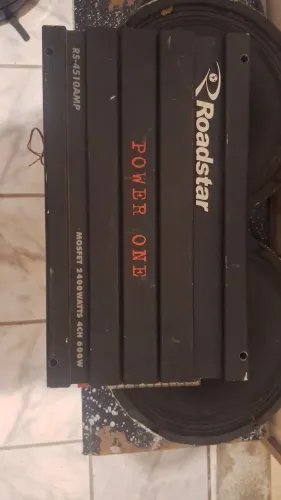 Auto falantes ultra vox 600 rms 4 ohms,tenho um modulo power one tambem,quero em tudo 800 