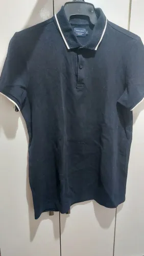 Polo Masculina Azul Marinho P