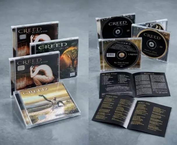 Coleção CDs Creed | Trilogia Clássica Post-Grunge (Kit Completo ou Avulso)