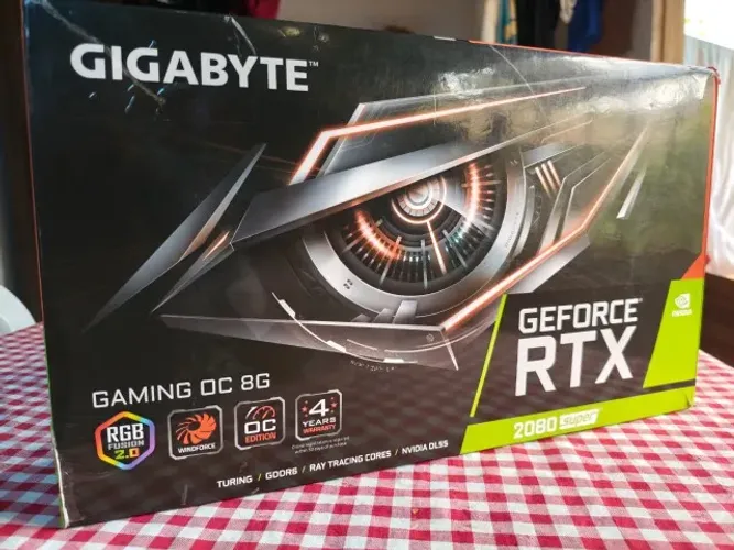 RTX 2080 SUPER Gigabyte Gaming OC 8GB
