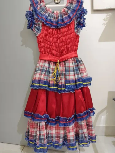 Vestido junino infantil