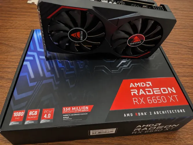 Placa de vídeo / Rx6650